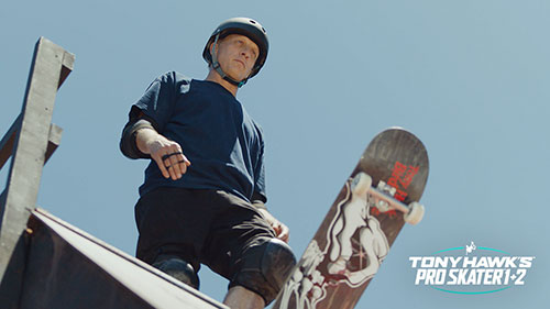 Play Tony Hawk's™ Pro Skater™ 1 + 2 with the Actual Tony Hawk