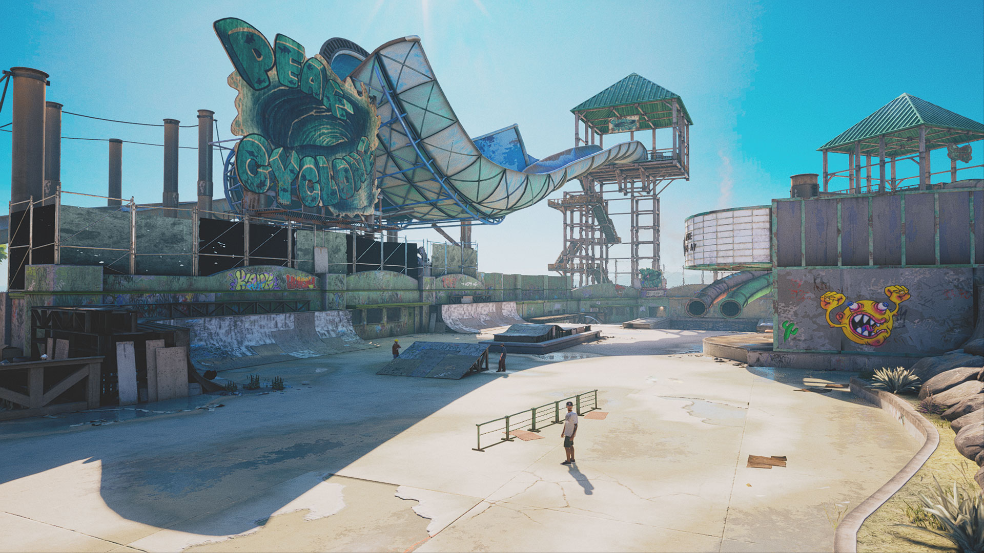 Tony Hawk’s Pro Skater 3 + 4 Bird’s Eye View Preview — Waterpark